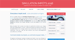 Desktop Screenshot of calcul-impots.eu